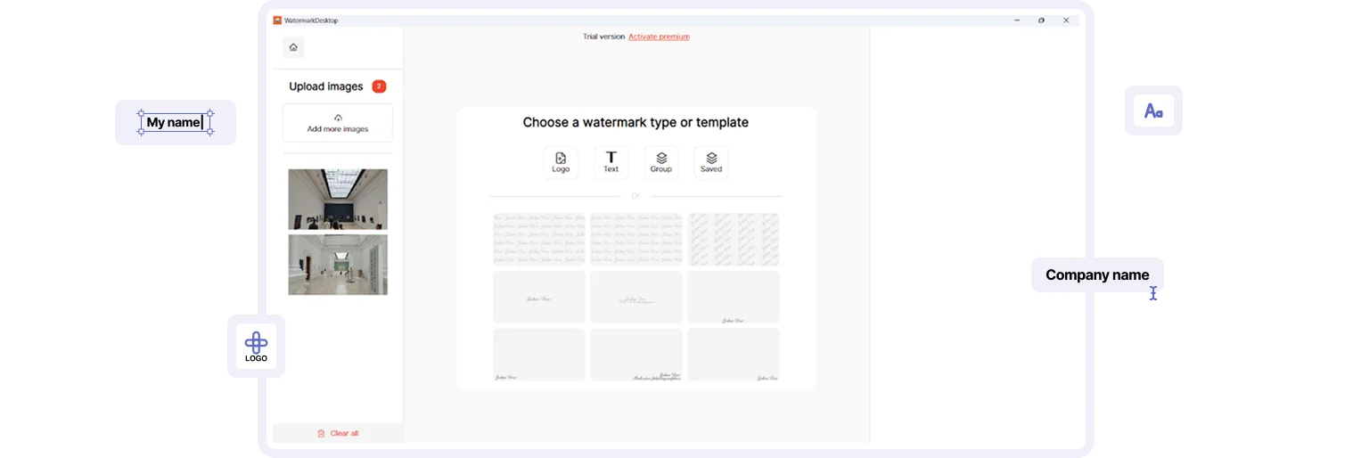 Select what you want to add