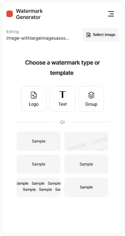 Select what you want to add